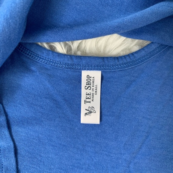 Open Back Tee with Flutter Sleeves - Picture 3 of 4